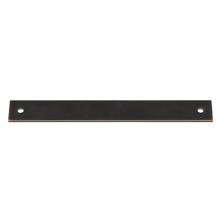 Gliderite Hardware 8 in. Oil Rubbed Bronze Squared Back Plate 7 in. Center to Center - 8342-178-ORB 8342-178-ORB-1